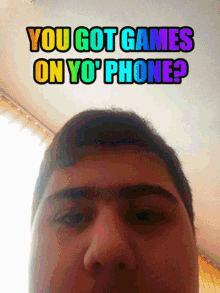 You Got Games On Your Phone Games GIF - You Got Games On Your Phone Games Phone GIFs