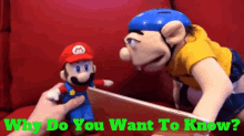 Sml Mario GIF - Sml Mario Why Do You Want To Know GIFs