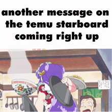 another message on the temu starboard coming right up with a cartoon