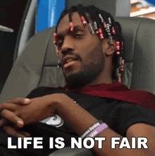 Life Is Not Fair Adrian Harding GIF - Life Is Not Fair Adrian Harding Daydrian Harding GIFs