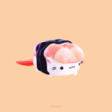 Sushi Cat Shrimp Cat GIF - Sushi Cat Shrimp Cat Shrimp Kitty GIFs