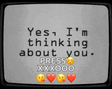 Thinking About You Missing You GIF