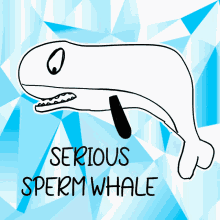 Serious Sperm Whale Veefriends GIF