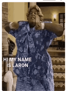 Dance My Name Is Laron GIF - Dance My Name Is Laron Excited GIFs