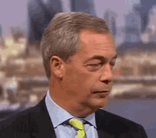 Nigel Farage Uhm GIF - Nigel Farage Uhm Well No GIFs