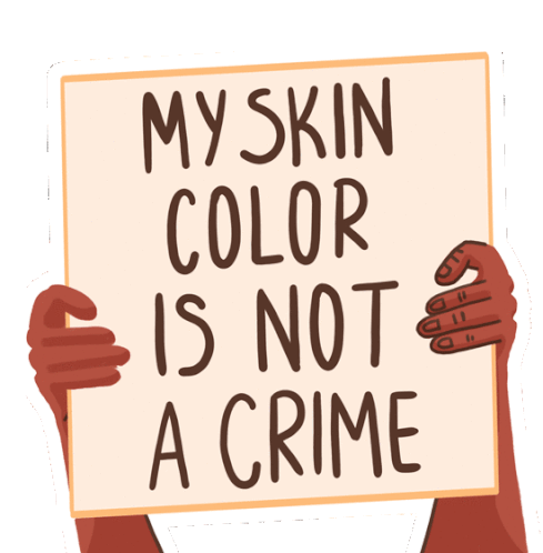 Black Lives Matter Blm Sticker - Black Lives Matter Blm My Skin Color Is Not A Crime Stickers