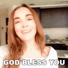 God Bless You Lindsay Lohan GIF - God Bless You Lindsay Lohan Cameo GIFs