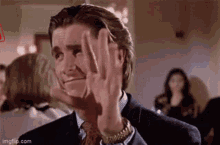 Christian Bale Approved GIF - Christian Bale Approved Reverse GIFs