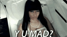 Yu Mad Nicki Minaj GIF - Yu Mad Nicki Minaj You Mad GIFs