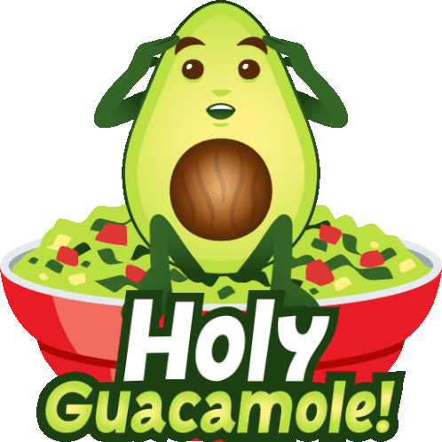 Holy Guacamole Avocado Adventures Sticker - Holy Guacamole Avocado Adventures Joypixels Stickers
