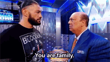 Wwe Roman Reigns GIF - Wwe Roman Reigns You Are Family GIFs
