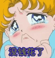 沒錢花了 窮 月光仙子 GIF - No Money Im Broke Sailor Moon GIFs