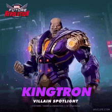 kingtron is a villain in the marvel future revolution game