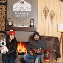 Chill Chilling GIF - Chill Chilling Fireplace GIFs