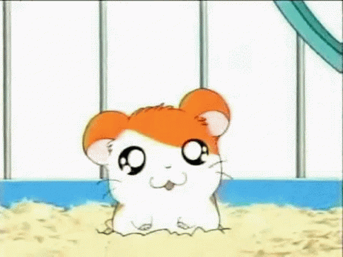 cute cartoon hamster