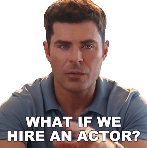 What If We Hire An Actor Dean Sticker - What If We Hire An Actor Dean Ricky Stanicky Stickers