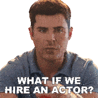 What If We Hire An Actor Dean Sticker - What If We Hire An Actor Dean Ricky Stanicky Stickers