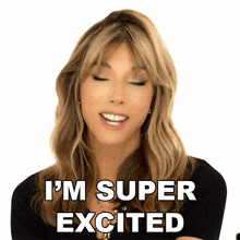 Im Super Excited Jennifer Flavin Stallone GIF - Im Super Excited Jennifer Flavin Stallone The Family Stallone GIFs