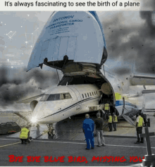 Antonov Cargo Aircraft GIF - Antonov Cargo Aircraft Antonov Plane GIFs