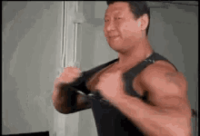 Tear Clothes Strong Man GIF - Tear Clothes Strong Man Muscle GIFs