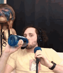 Drinking Water Taking A Drink GIF - Drinking Water Taking A Drink Thirsty GIFs