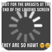 Wait For The Breasts They Are So Hawt GIF - Wait For The Breasts They Are So Hawt Loading GIFs