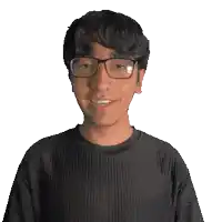 a man with glasses and the name nathanael