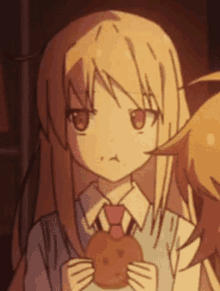 Anime Eating GIF - Anime Eating Blank GIFs