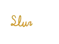 a drawing of the word slump with chopsticks coming out of it