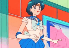 Ami Mizuno Sailor GIF - Ami Mizuno Sailor Mercury GIFs