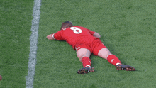 a soccer player with the number 24 on their back