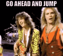Van Halen Jump GIF - Van Halen Jump 80s Music GIFs