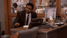 Tom Haverford Parks And Rec GIF - Tom Haverford Parks And Rec Boo GIFs