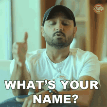 Whats Your Name Bhajji GIF - Whats Your Name Bhajji Harbhajan Singh GIFs