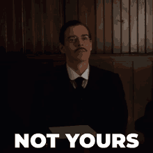 Not Yours Carl Jung GIF - Not Yours Carl Jung Murdoch Mysteries GIFs