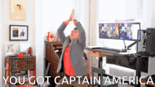 Steven He Clap GIF - Steven He Clap Captain America GIFs