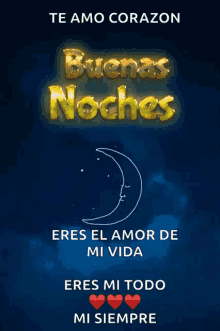 Buenas Noches Moon GIF - Buenas Noches Moon Night GIFs