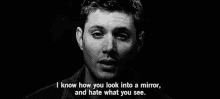 Mirror Supernatural GIF - Mirror Supernatural Dean GIFs