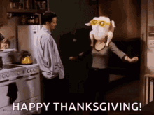Happy Thanksgiving Funny GIF - Happy Thanksgiving Funny Dance GIFs