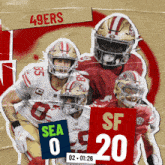 San Francisco 49ers (20) Vs. Seattle Seahawks (0) Second Quarter GIF - Nfl National Football League Football League GIFs