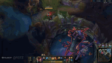 Baron Steal And Narrow Escape GIF - Lee Sin Baron League Of Legends GIFs