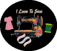 Sewing Sticker - Sewing Stickers