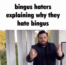 bingus bingus haters bingus haters explaining
