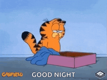 Garfield Sleep GIF