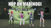 Mabinogi Hop On Mabinogi GIF - Mabinogi Hop On Mabinogi Dunbarton GIFs