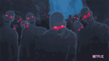 Horde Of Zombies The Witcher Nightmare Of The Wolf GIF