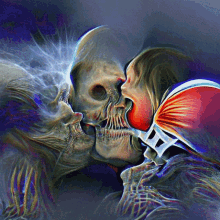 Deaths Kiss Virtualdream GIF - Deaths Kiss Virtualdream Nft GIFs