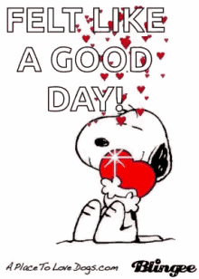 Snoopy Love GIF - Snoopy Love Good Day GIFs