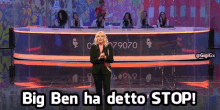 Antonella Clerici Big Ben Ha Detto Stop GIF