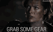 Grab Some Gear GIF - Resident Evil Resident Evil The Final Chapter Grab Some Gear GIFs
